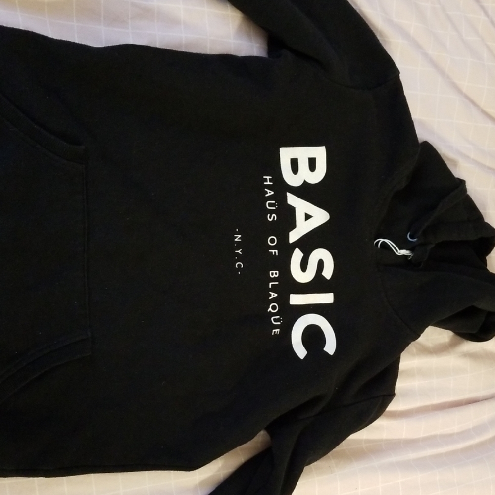 Black hoodie from Cotton On